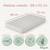 Babysom - matelas cododo bébé 52x89 cm - housse en viscose de bamboo - sans traitement chimique - déhoussable - certifié oekotex Blanc 5 - vertbaudet enfant 