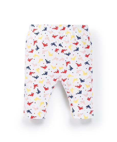 Ensemble tunique + leggings 100% coton bébé fille Rouge vif 4 - vertbaudet enfant 