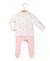 Ensemble pantalon + haut 100% coton bébé fille Imprime rose 2 - vertbaudet enfant 