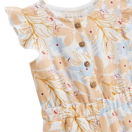 Combishort bébé en gaze de coton praline Orange 4 - vertbaudet enfant 