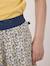 Jupe short 100% coton fille Imprime bleu fond grege 2 - vertbaudet enfant 