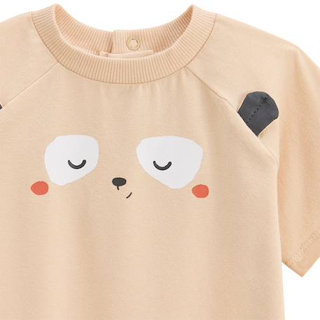 Pyjama short enfant 2 pièces bento Sable 3 - vertbaudet enfant 