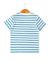 Mariniere manches courtes 100% coton garçon Fond blanc casse raye bleu moy 2 - vertbaudet enfant 