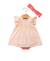 Ensemble robe + bas 100% coton bébé fille Imprime 1 - vertbaudet enfant 
