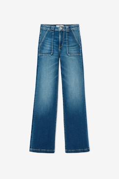 Jeans  flare, longueur 34  - vertbaudet enfant