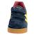 Baskets basses  à scratch  velours Kaki marine+Navy sun red+Navy white 8 - vertbaudet enfant 