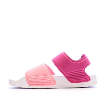 Sandales fille a scratch adilette k Rose 2 - vertbaudet enfant 