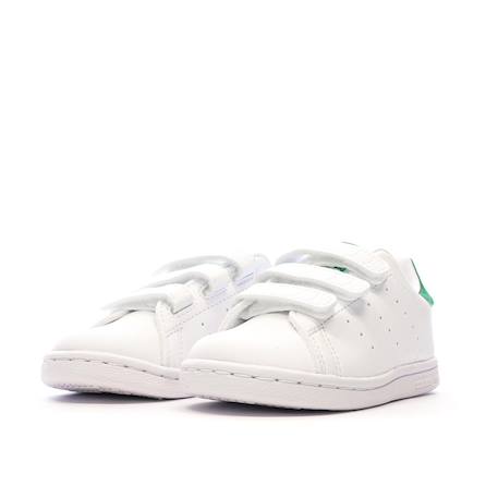 Baskets à scratch stan smith Blanc 6 - vertbaudet enfant 