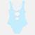 Maillot de bain enfant imprimé peppa pig Bleu+Rose 5 - vertbaudet enfant 