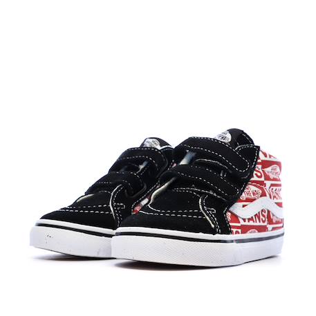 Chaussure à scratch sk8-mid reissue – confort et style junior Rouge 2 - vertbaudet enfant 