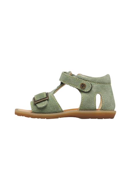 Sandales en daim quarzo Vert- 3 - vertbaudet enfant 