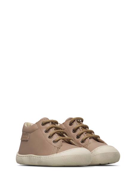 Chaussures en cuir amur Gris tourterelle-+Sage- 2 - vertbaudet enfant 