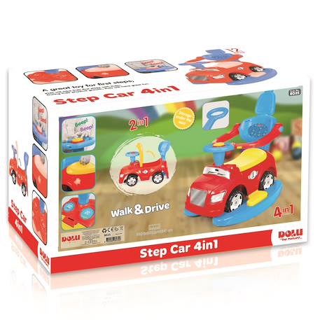 4in1 - véhicule à glissière Multicolore 3 - vertbaudet enfant 