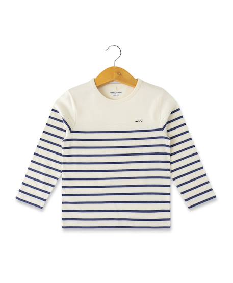 Garçon-Mariniere manches longues 100% coton garçon