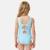Maillot de bain enfant imprimé peppa pig Bleu+Rose 3 - vertbaudet enfant 