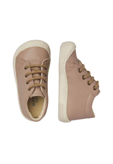 Chaussures en cuir amur Gris tourterelle-+Sage- 4 - vertbaudet enfant 