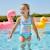 Maillot de bain enfant imprimé peppa pig Bleu+Rose 2 - vertbaudet enfant 