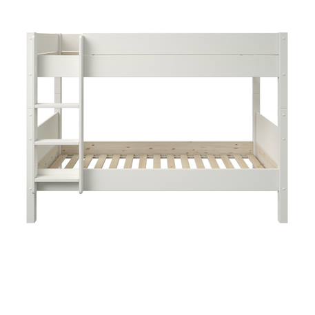 Lit superposé séparable avec matelas pin massif achille Blanc 5 - vertbaudet enfant 