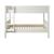Lit superposé séparable avec matelas pin massif achille Blanc 5 - vertbaudet enfant 