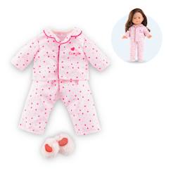 Jouet-Poupons et poupées-Poupées mannequins et accessoires-Pyjama  2 pièces & chaussons pour poupée ma corolle