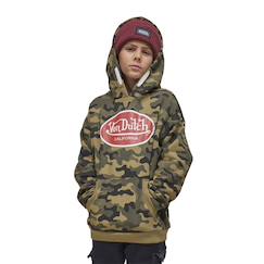 -Sweat  camo à capuche relax fit kool