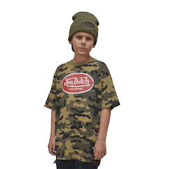 Garçon-T-shirt, polo, sous-pull-T-shirt-T-shirt  camo à col rond et manches courtes relax fit relax