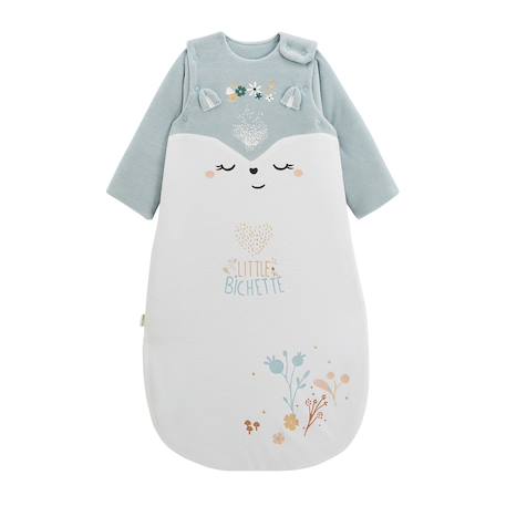 Gigoteuse d'hiver en velours avec manches amovibles alma Ecru 2 - vertbaudet enfant 