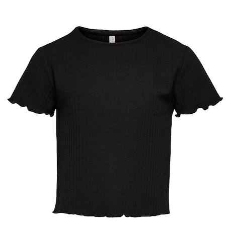 T-shirt fille Noir 1 - vertbaudet enfant 