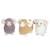 Peluche - peluche funny bélier crème - 30 cm Beige 6 - vertbaudet enfant 