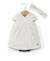 Ensemble robe + bas bébé fille Fond grege raye indigo 2 - vertbaudet enfant 
