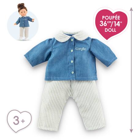 Ensemble blouse & pantalon rayé pour poupée ma corolle Multicolore 3 - vertbaudet enfant 