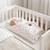 Couverture d'emmaillotage en gaze de coton lovio Bleu+Rouge 6 - vertbaudet enfant 