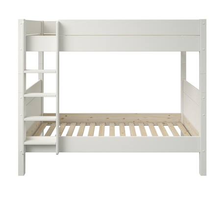 Lit superposé séparable avec matelas pin massif achille Blanc 5 - vertbaudet enfant 
