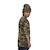 T-shirt  camo à col rond et manches courtes relax fit relax Vert/rouge/blanc 2 - vertbaudet enfant 