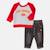 Ensemble bébé veste à capuche et pantalon Rouge 6 - vertbaudet enfant 