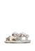 Sandales en cuir avec fleurs Mieli Blanc- 5 - vertbaudet enfant 