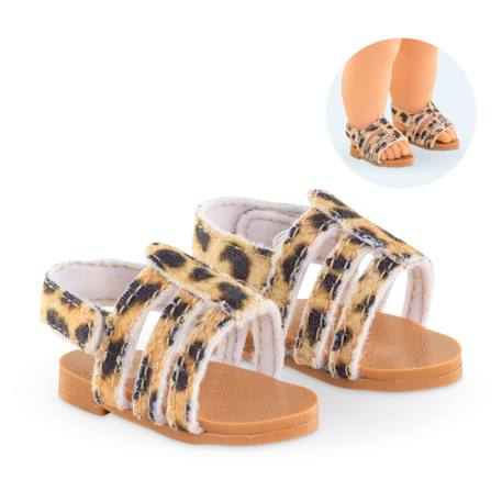 Sandales léopard pour poupée ma corolle Multicolore 1 - vertbaudet enfant 