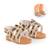 Sandales léopard pour poupée ma corolle Multicolore 1 - vertbaudet enfant 