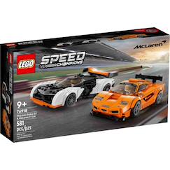 Jouet-Jeux d'imagination-Speed champions mclaren solus gt et mclaren f1 lm 76918
