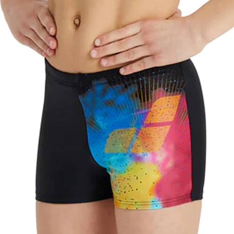 Boxer de bain garçon swishort Noir 1 - vertbaudet enfant 