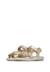 Sandales en cuir avec fleurs Brahma Platine- 5 - vertbaudet enfant 