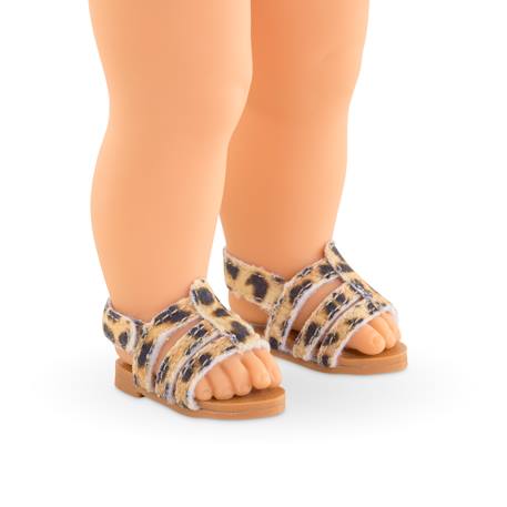 Sandales léopard pour poupée ma corolle Multicolore 2 - vertbaudet enfant 