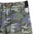 Bermuda  camouflage  en lin avec poches cargo  arcachon Kaki bleu ciel 5 - vertbaudet enfant 