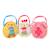 Peluche - bonbonnière œuf coloré 16 cm Blanc 4 - vertbaudet enfant 
