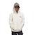 Sweat zippé à col rond et capuche  von dutch slimane Blanc crème/noir+Kaki/noir 1 - vertbaudet enfant 