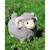 Peluche - peluche funny bélier gris - 30 cm Gris 2 - vertbaudet enfant 