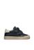 Baskets en cuir eindhoven 2 vl. Bleu foncé-+Marron-vert-+Noir-or- 1 - vertbaudet enfant 