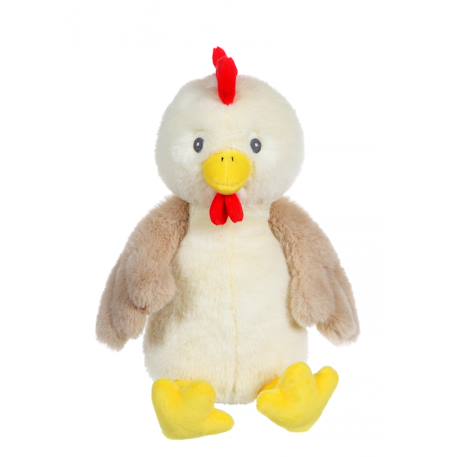 Peluche - coq easter econimals en peluche éco-conçue - 24 cm Beige 3 - vertbaudet enfant 