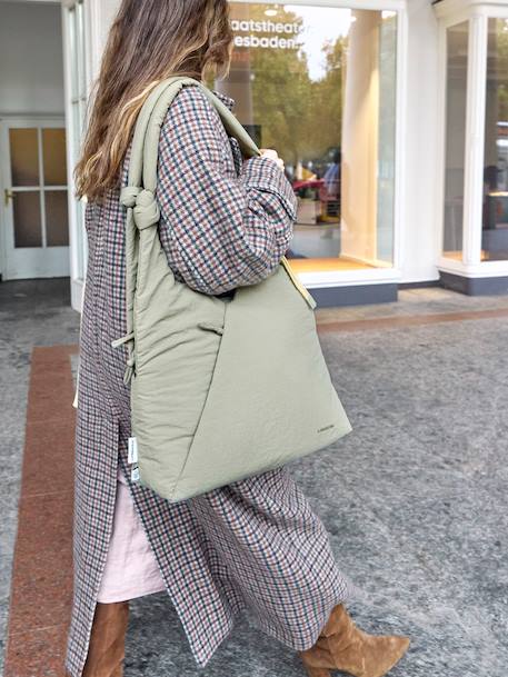 Sac à langer bandoulière Teya noir+vert 10 - vertbaudet enfant 