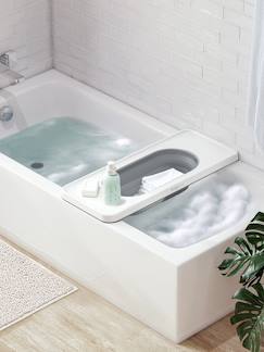 Puériculture-Toilette de bébé-Plateau de bain avec panier